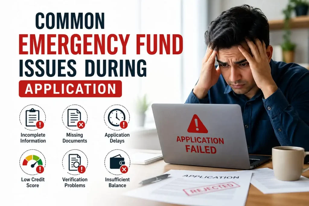 Common Emergency Fund Issues During Application