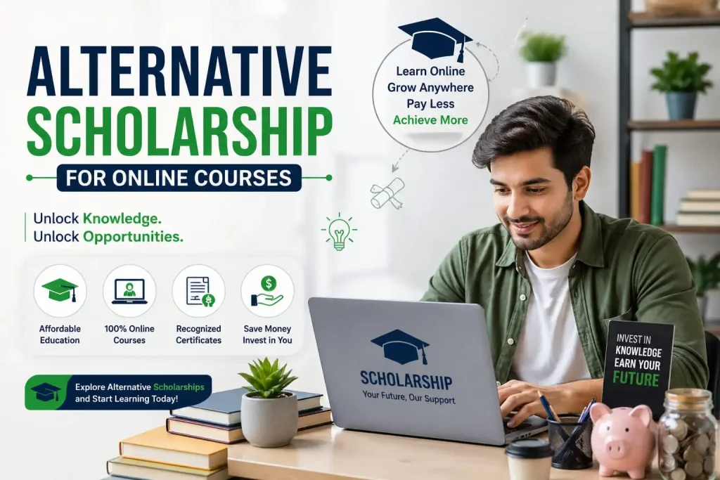 Alternative Scholarships for Online Courses