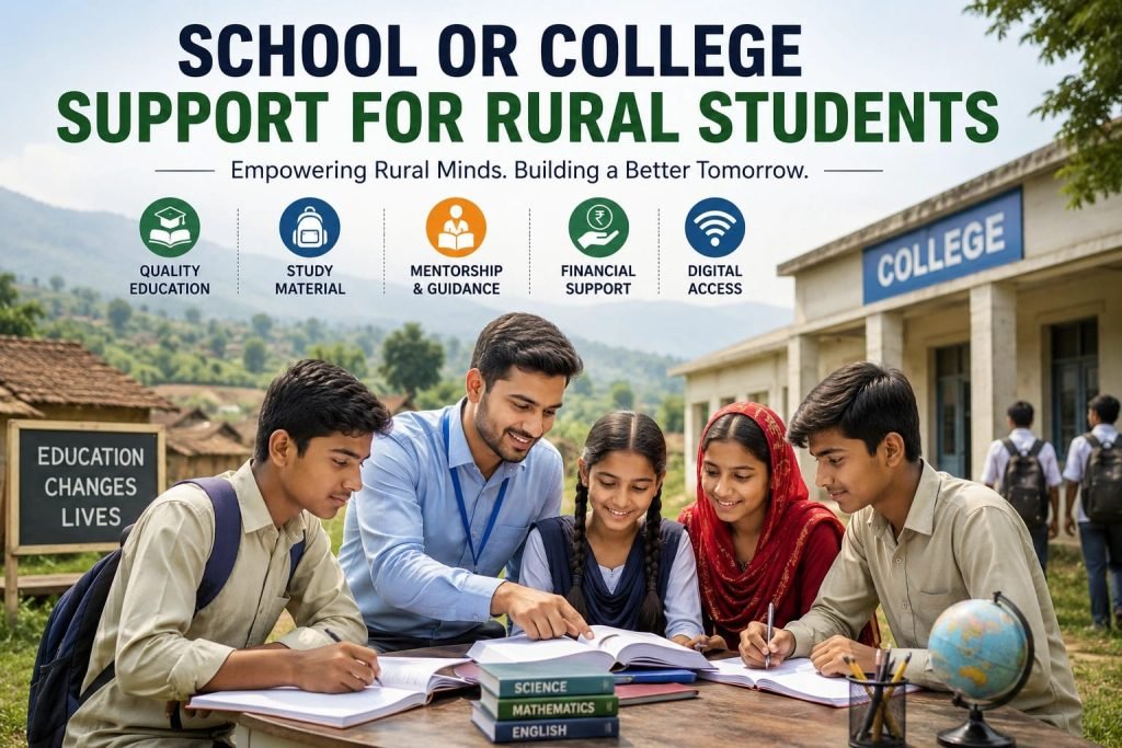 School or College Support for Rural Students