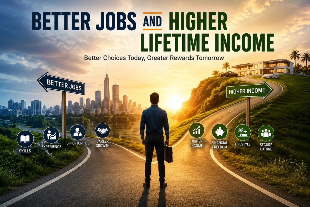 Better Jobs and Higher Lifetime Income