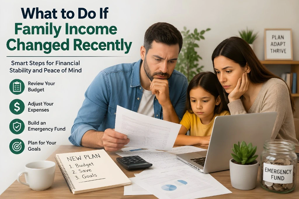 What to Do If Family Income Changed Recently