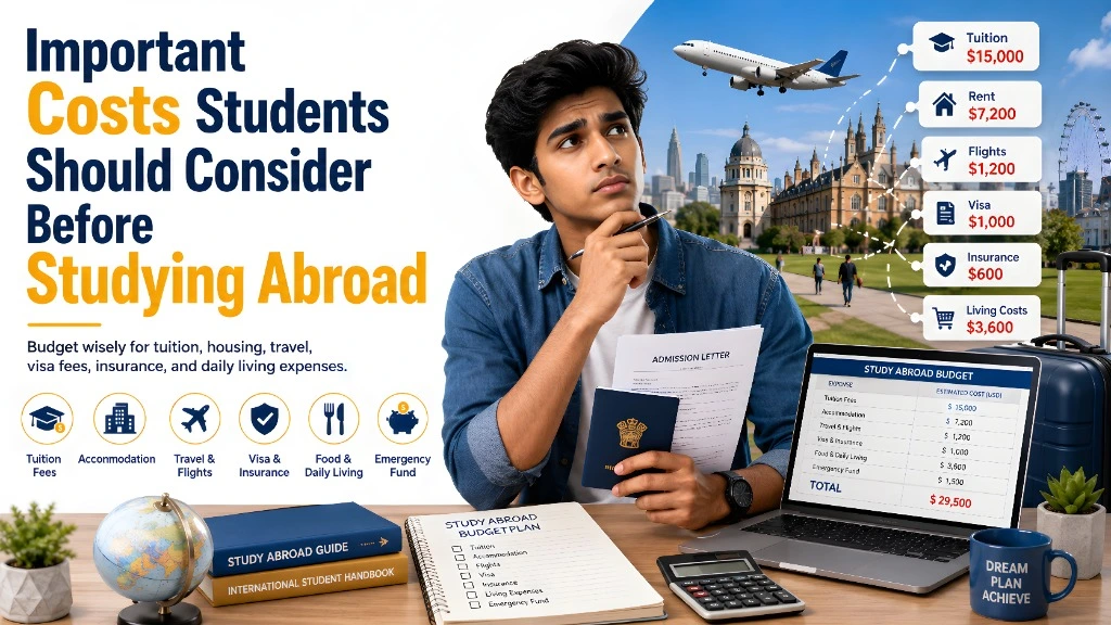 Important Costs Students Should Consider Before Studying Abroad