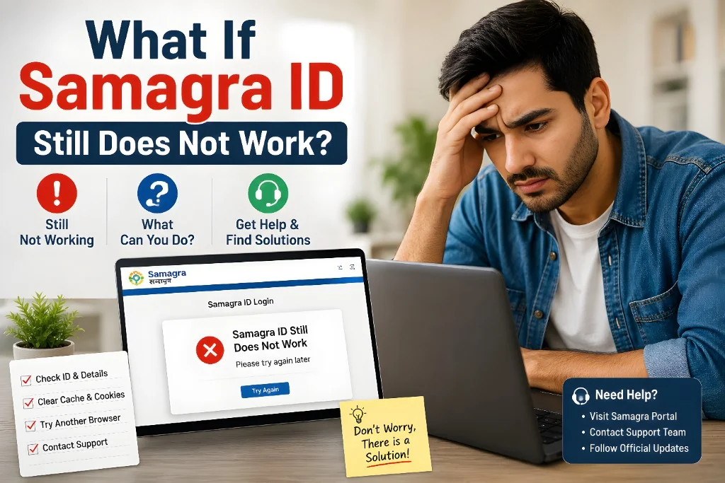 What If Samagra ID Still Does Not Work?