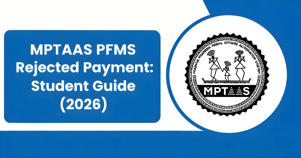 MPTAAS PFMS Rejected Payment: Student Guide (2026)