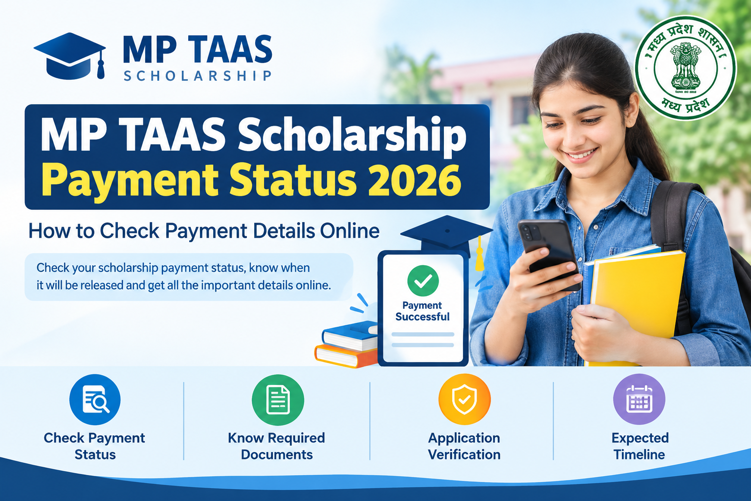 MP TAAS Scholarship Payment Status 2026